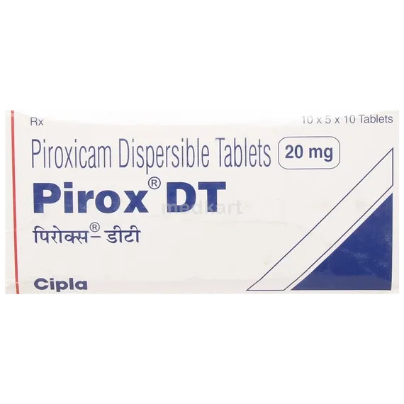 pirox dt tablet 10's